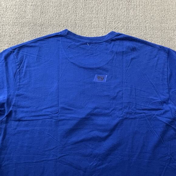 Grunt Style Shirt Adult Extra Large Blue Short Sleeve USA Patriot Casual Men's - Picture 13 of 14